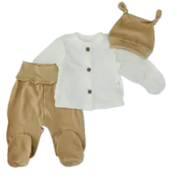 Комплект ясельний молоко/бежевий Комплект ясельний молоко/бежевий